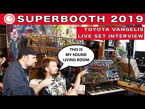 A Tour of Toyota Vangelis (Bastl Instruments) Sound Living Room | Superbooth 2019 | SYNTH ANATOMY