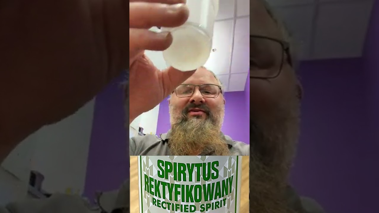 Watch video Shot Of Spirytus Rektyfikowany (95% Alcohol Rectified Spirit) #shorts Now Shot Of Spirytus Rektyfikowany (95% Alcohol Rectified Spirit) #shorts