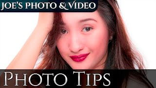 High-Key Portrait & White Background Tutorial | Photography Tips