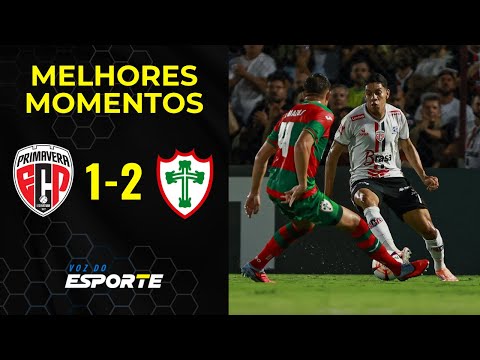 PRIMAVERA 1 X 2 PORTUGUESA | MELHORES MOMENTOS | PAULISTÃO 2026