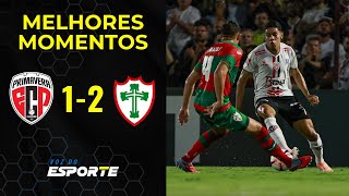PRIMAVERA 1 X 2 PORTUGUESA | MELHORES MOMENTOS | PAULISTÃO 2026