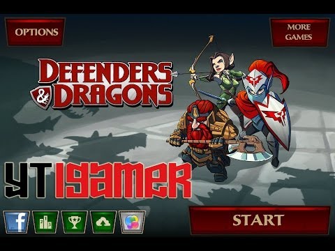 Defenders & Dragons- Gameplay, Review iOS Universal