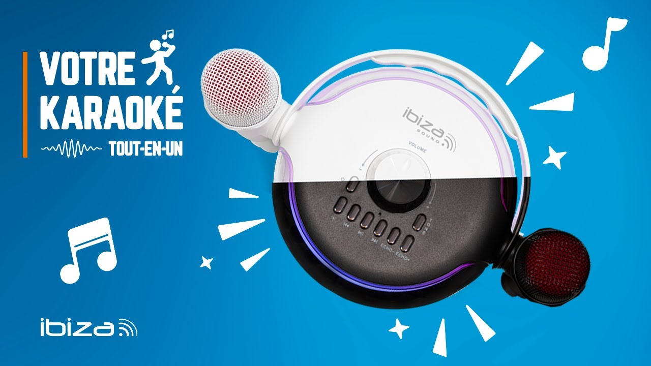 KARAOKE PORTABLE 2 MICROS