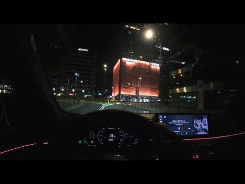 POV: Late Night Drive Through Warsaw in the BMW M5CS