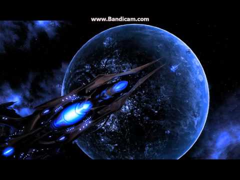 SCII LOTV Sky Shield Orbital Strike Cutscene