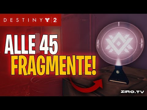 ALLE 45 Mars Fragmente Standort + Guide! | Schlummernde Erinnerungen / Destiny 2 deutsch