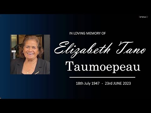 Elizabeth Tano Taumoepeau