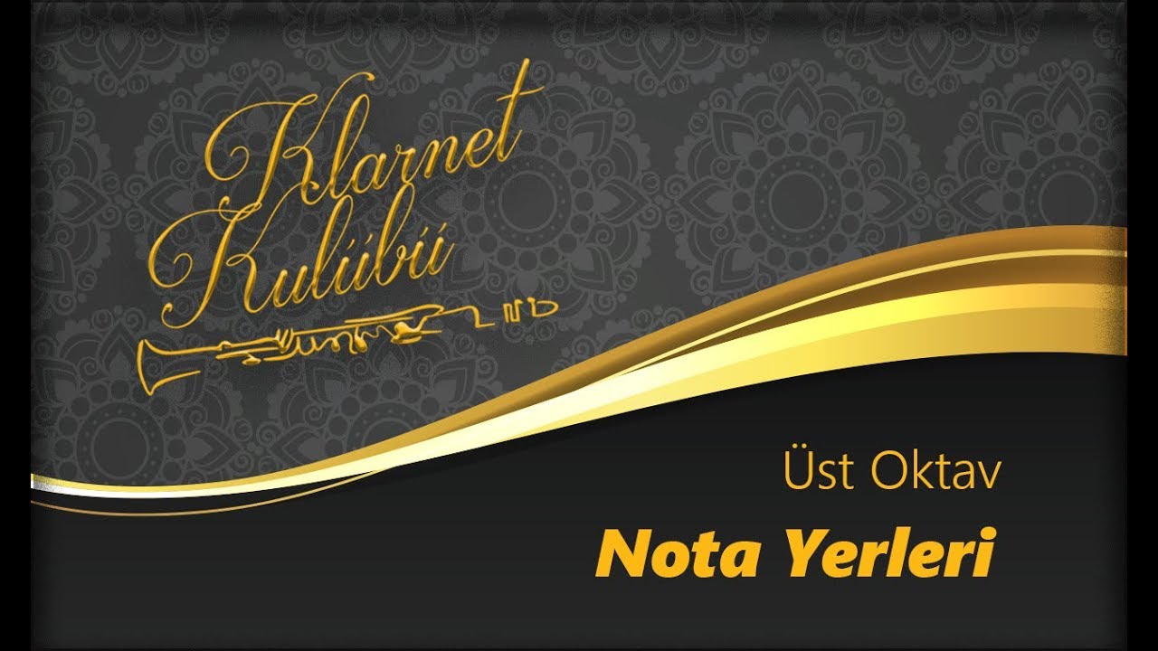 Sol Klarnet Nota Yerleri 2 (Üst Oktav) - YouTube video kapağı