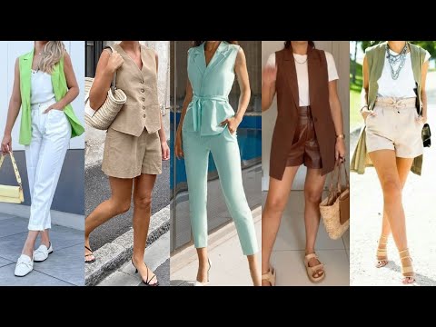 LOOKS WITH A VEST ARE STILL VERY TRENDY IN FASHION 2025