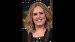 Adele now and then ❤️ #piano #music #adele #vorhernaher