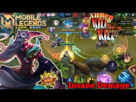 Luo yi Demage Montage Eps.6 | Best Build 1 Hit 2022 | Mobile legends