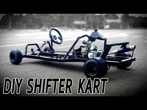 Build a DIY Shifter Kart at Home – F1 Go-Kart v3 Tutorial (125cc)