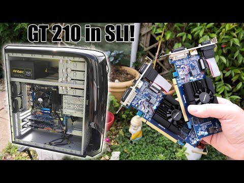 The GT 210 SLI Hack!