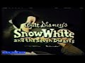 Snow White And The 7 Dwarves Reissue Trailer 1958