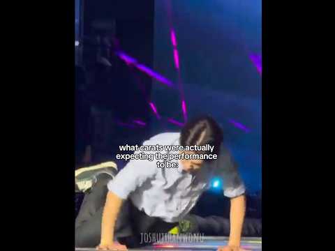 JOSHUA HONG, that's not how it's supposed to be😭😭 #seventeen #caratland #joshua #hoshi #idubilu
