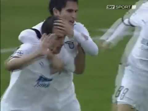[Serie A 17 Dicembre 2006] Gollettone di Lucarelli a Pandev in Livorno-Lazio 1-1