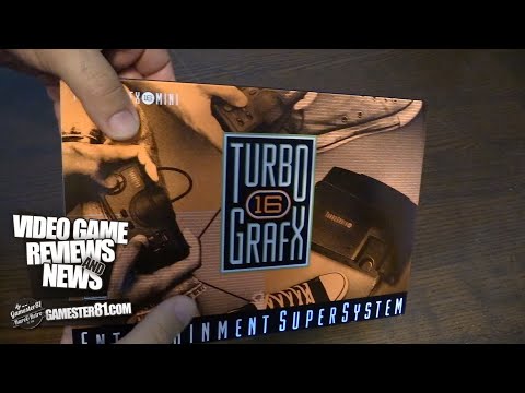 TurboGrafx 16 Mini System Review - Gamester81