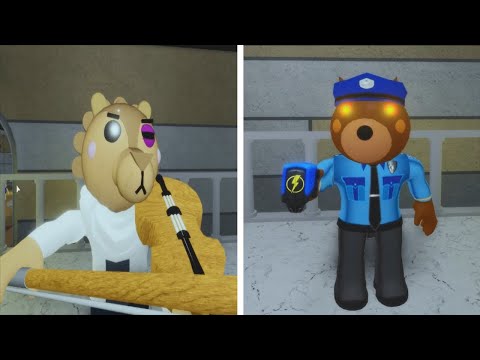 PIGGY 2 OFFICER DOGGY INFECTED VS PIGGY 2 LOTHAM INFECTED JUMPSCARE