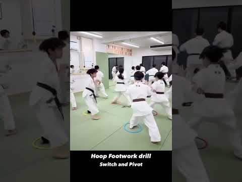Kyokushin Footwork Drill | Switch and Pivot | Boxing footwork Drill | Footwork Drills | #footwork