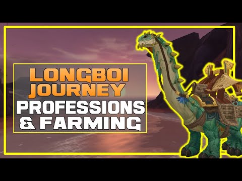 Too Late for Longboi Ep 3 - Crafting/Professions/Farming - Learning TSM | 5 Mil Before Shadowlands?!