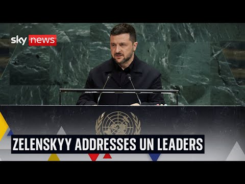 Volodymyr Zelenskyy's full address to the UN General Assembly 2025
