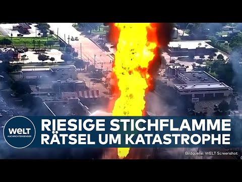 Video Thumbnail: RIESIGE EXPLOSION UND STICHFLAMME: Katastrophe bei Houston! Rätsel um Ursache