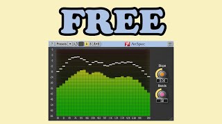 Video thumbnail for FREE AnSpec by Voxengo by FREE PLUGINS FREE