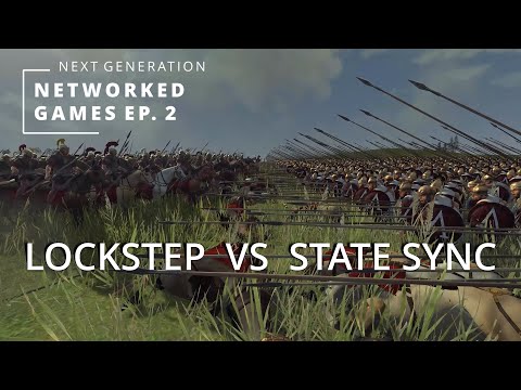 Networking Physics  / Lockstep VS State sync (Next Gen Networked Games Episode 2)