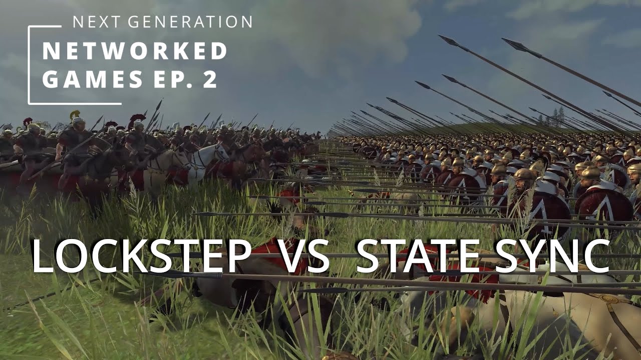 Networking Physics  / Lockstep VS State sync (Next Gen Networked Games Episode 2)
