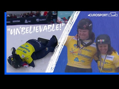 Gold For Team GB! 🥇 | Bankes and Nightingale Win Big At Snowboard World Championships | Eurosport