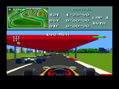 F1 Megadrive