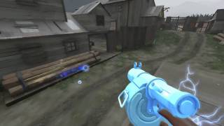 Team colored critical explosion effects