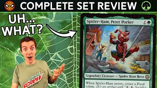 🟢 Complete Set Review! 🟢 - 🦸‍♂️ Marvel's Spider-Man 🦸‍♂️ - Green Cards - Constructed And Limited