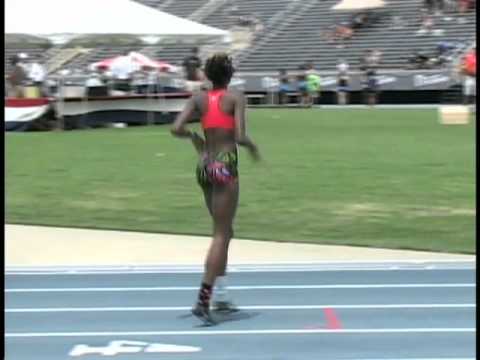 Girls 100m EE Prelim Heat 5 - New Balance Outdoor Nationals 2011