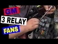 GM 3 Relay Low/High Cooling Fan Explanation/Diagnosis/Testing - Chevy Venture