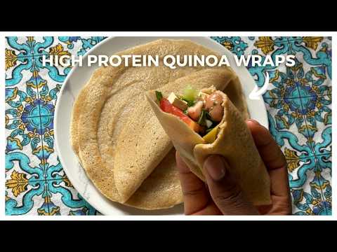 1-Ingredient Quinoa Flatbread | Gluten Free Tortilla Recipe