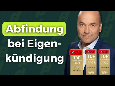 Du willst kündigen aber auch eine Abfindung? So geht's!