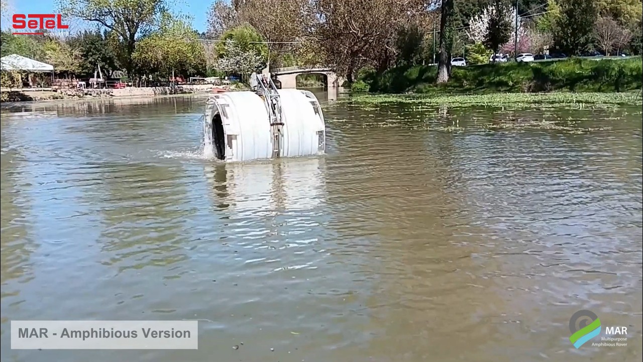 MAR an autonomous amphibious rover