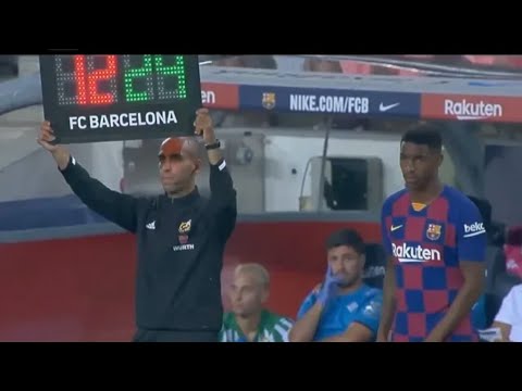 Ansumane Fati vs Real Betis 25/08/2019
