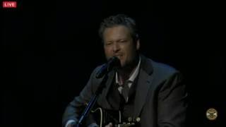 Blake Shelton - Sangria | Acoustic - 06.06.2016