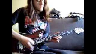 Comfortably Numb Improvising On Schecter Hellraiser Extreme FR CRBS