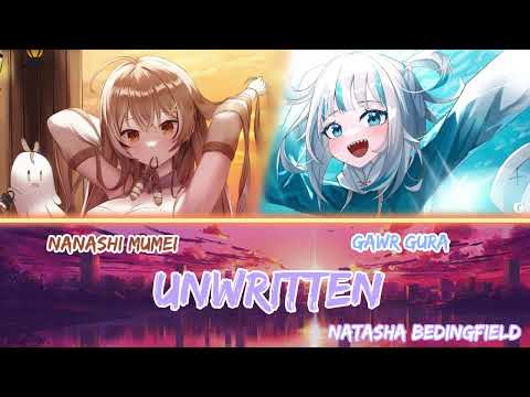 Gura and Mumei sing - Unwritten by Natasha Bedingfield (Duet)