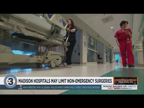 Madison hospitals say they may limit non-emergency procedures as COVID hospitalizations spike