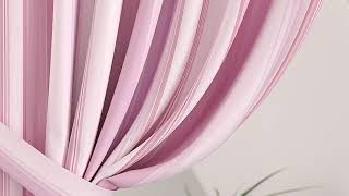 Портьера «Венклис (розовый)» — видео о товаре