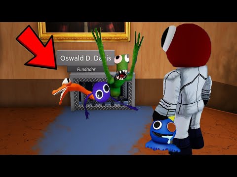 AZUL BABÃO E OS MONSTROS CORRE PERIGO NO RAINBOW FRIENDS!!