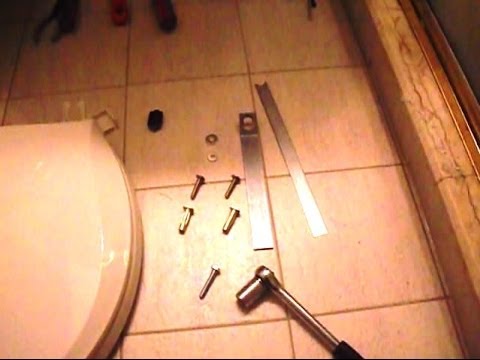 How to Install Toilet Seat on Kohler One-piece Model K3434