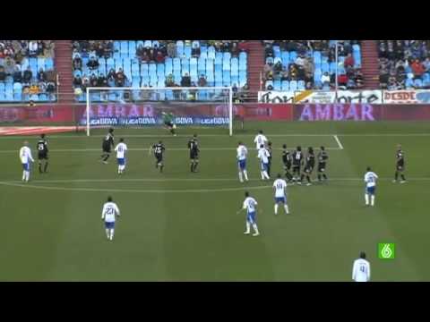 1ª Div. 10/11 - 20ª Jornada - Real Zaragoza vs RC Deportivo de La Coruña (1-0)