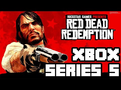 Part of a video titled Trying Out Red Dead Redemption on Xbox Series S - YouTube