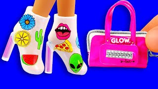 Download lagu 35 DIY Barbie Hacks: mini crocs, camping shower, and more :) mp3
