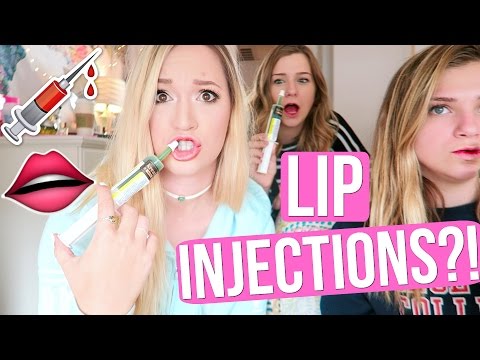 THIS LOOKS LIKE LIP INJECTIONS!!!!